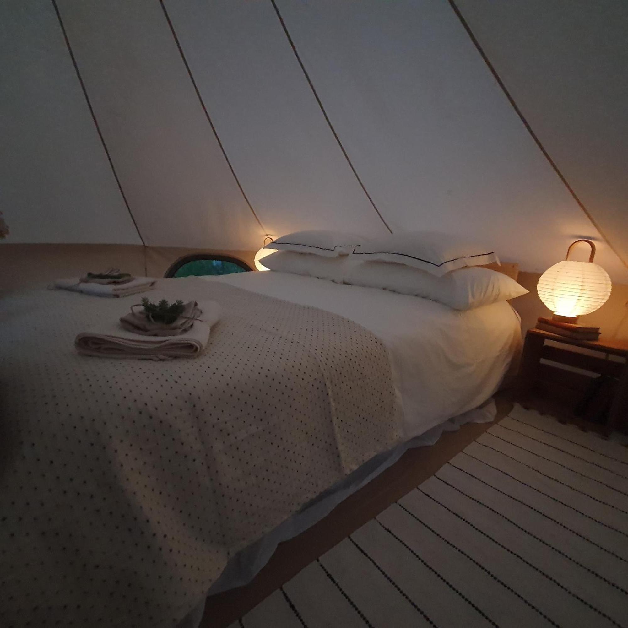Skalbo Gardsglamping Otel Järvsö Dış mekan fotoğraf